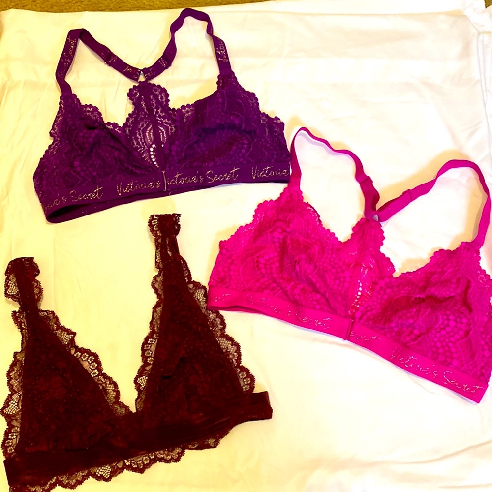 Victorias Secret 3 brallettes